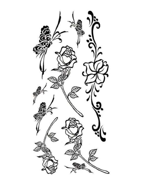 Temporäre Tattoo Sticker M181