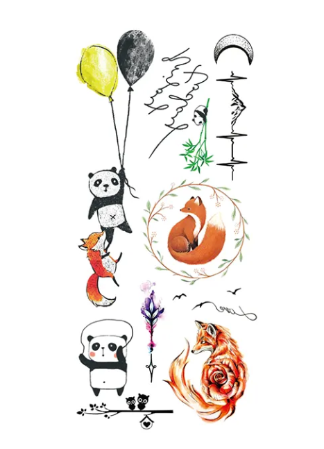 Temporäre Tattoo Sticker 195