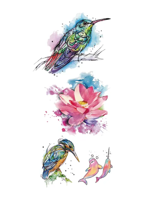 Temporäre Tattoo Sticker 214