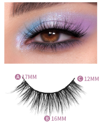 Selbstklebende Wimpern D03