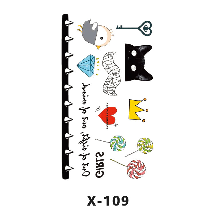 Mini Tattoo Sticker 109