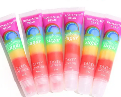 ROMANTIC BEAR Rainbow Lipgloss