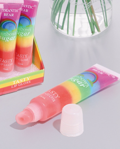 ROMANTIC BEAR Rainbow Lipgloss